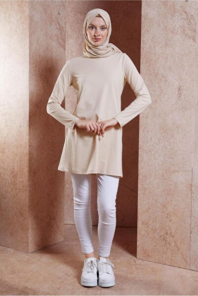 Alvina DÜZ TESETTÜR TUNİK 44644