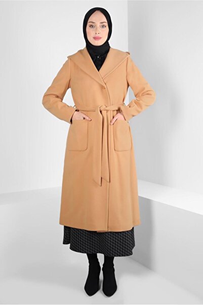 Alvina Hooded POCKET COAT 90351