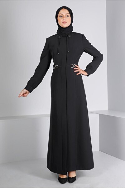 Alvina GİZLİ DÜĞMELİ PARDESÜ 10661