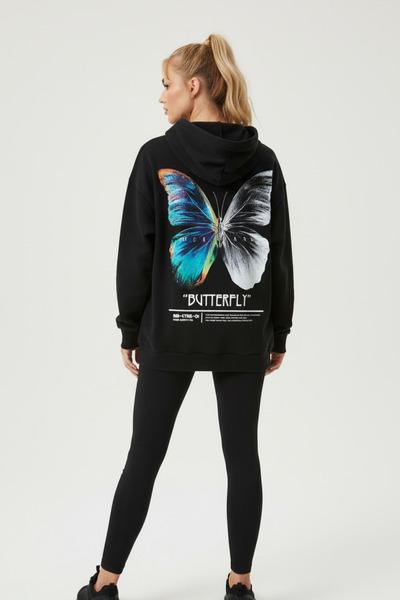 UNCİA OUTDOORS Unisex Oversize Εκτυπωμένο