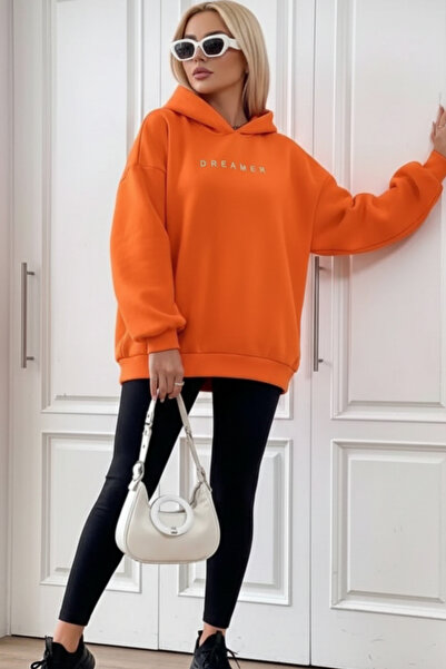 UNCİA OUTDOORS Unisex Dramer Oversize Hooded Sweatshirt
