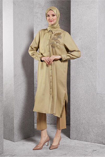 Alvina Long Embroidered Tunic - 45061