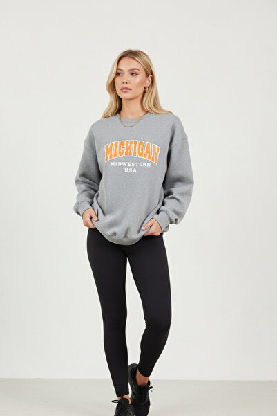 UNCİA OUTDOORS Unisex Oversize Εμπριμέ Μπλούζα