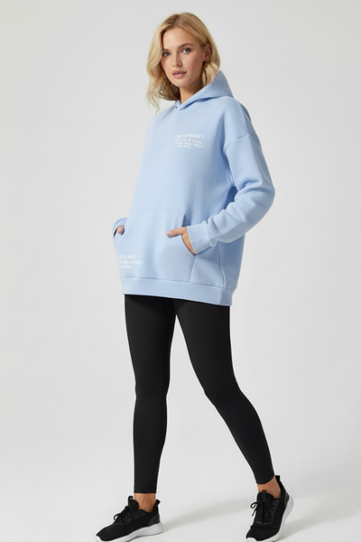 UNCİA OUTDOORS Φούτερ Unisex με στάμπα με κουκούλα