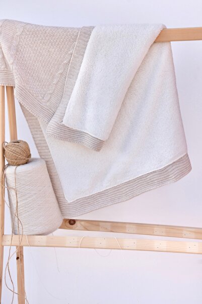 Bursa Trikomer بطانية أطفال منسوجة من الويلسوفت مقاس 85 × 95 سم