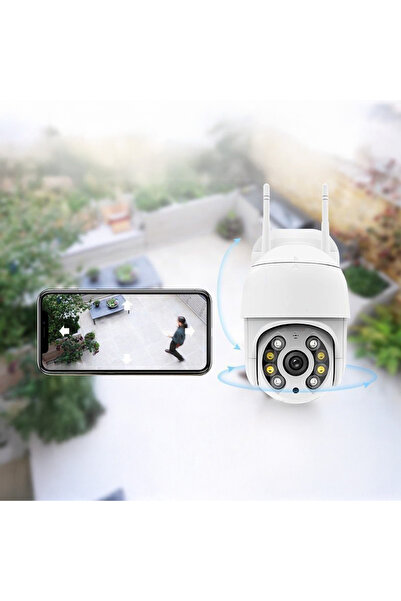 Torima TRM-CMR41 WHITE 360 Wi-Fi Security Pro Camera
