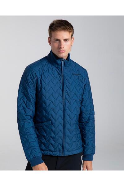 Kappa Логотип 365 Syman Чоловічий темно-синій Regular Fit Пальто