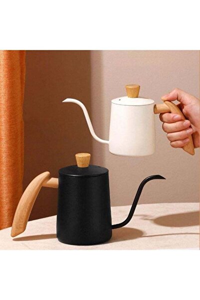 fulina Gooseneck Tea Pot, Pour Over Coffee Kettle, 304 Stainless Steel Hand Coffee Maker Kettle, 350ML