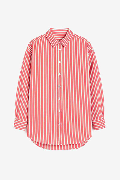 Touché Privé Pinstripe Oversized Shirt