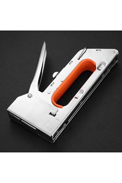 DepoMega Zımba Tabancası Mekanik Koltuk Döşeme Mobilya 5000 Adet Tel Hediye