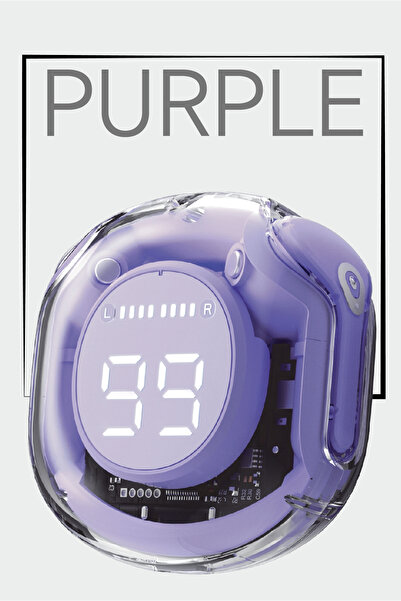 Soffany AP09-010 TWS Bluetooth Kulaklık Bileklik Lila