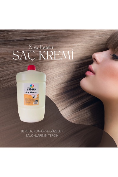 new estela بلسم شعر احترافي 5000 مل للحلاقين ومصففي الشعر وصالونات التجميل