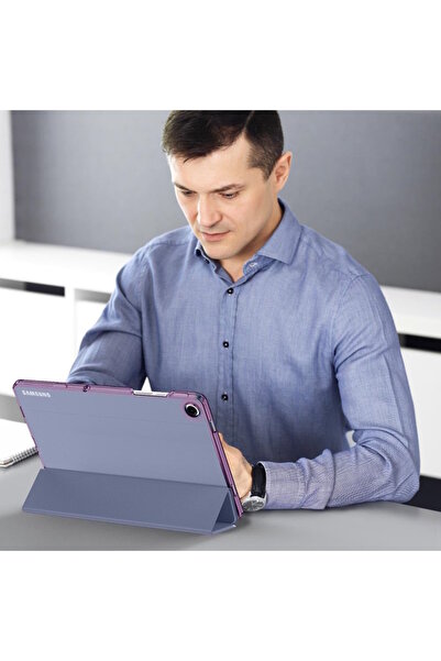 m.tk moveteck Galaxy Tab A9 8.7 Inch Tablet Case Smart Foldable with Smart Sleep Mode Sm-X110 (Compatible)