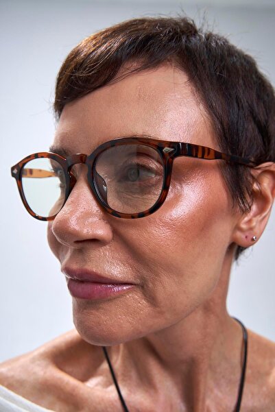 Bilge Karga Firoz Leopard Mavi Işık Koruyucu Gözlük