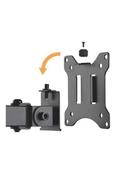 COOYA Articulating Dual Monitor Mount Black