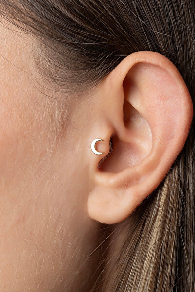 Safir Kuyumculuk Altın Ay Tragus Piercing