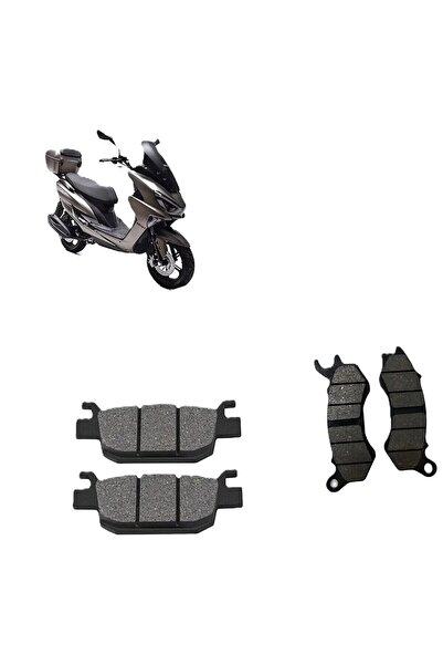 gtem RKS NEWLİGHT 125 PRO ÖN ARKA BALATA TAKIMI