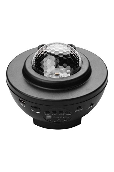 Arabest Galaxy Star Projector,Nebula LED Night Light for Room Decor, Remote & Bluetooth Speaker, Black