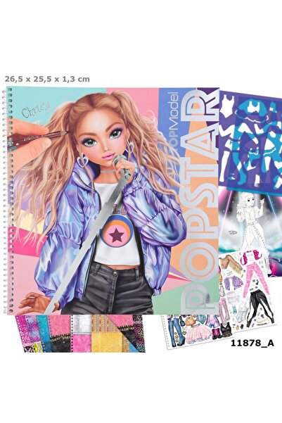 Top Model Topmodel Popstar Colouring Book, N/A