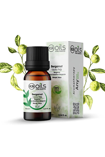 KAOils Pure Essence Bergamot Uçucu Yağı 10 ml - %100 Saf Ve Doğal Ferahlatıcı...