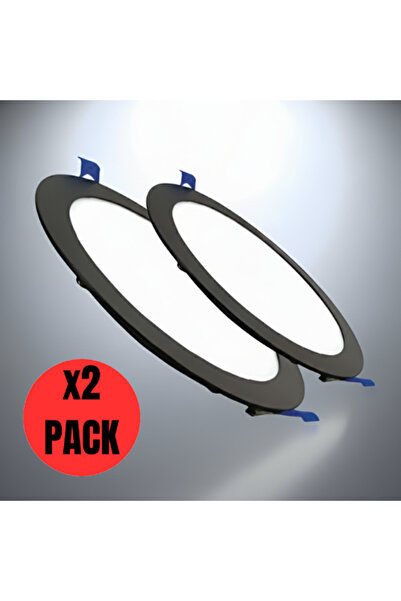 Kendal KDL407B Slim LED Panel 2'li Spot Gömme 24W 1920 Lümen -Beyaz-6500K