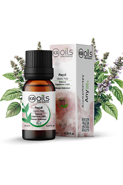 KAOils Pure Essence Paçuli Uçucu Yağı 10 ml - Patchouli Essential Oil %100 Sa...