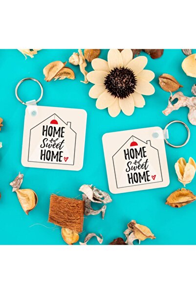 Hediyesepeti هدية منزلية جديدة سلسلة مفاتيح لطيفة