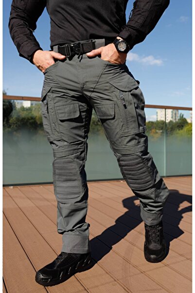 Lion camo Pantaloni Arrow Tactical Pants multiple buzunare Combat Airsoft rip...