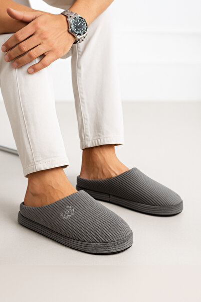 StWenn Пухнасті домашні капці для чоловіків жінок безшумна підошва всередині Kurklu миються гостьові капці