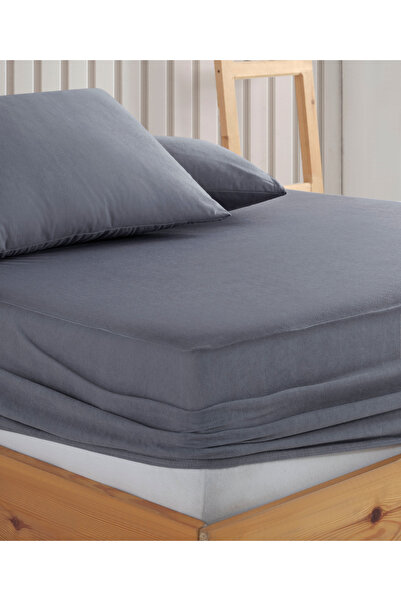 sevilya Double Colorful Micro Set Micro Fitted Liquid-Proof Pillow Protector and Mattress Protector Set