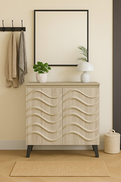 HOMEZ NEED خزانة أحذية ماليزية ببابين