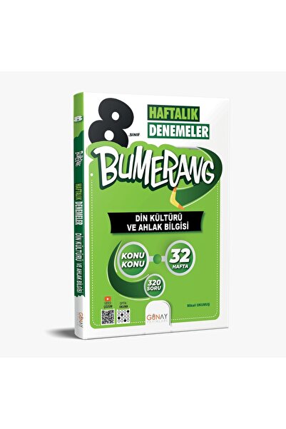 Günay Yayınları GÜNAY YAYINCILIK 8. SINIF BUMERANG DİN KÜLTÜRÜ VE AHLAK BİLGİ...