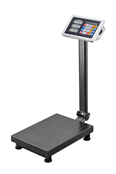 Lawazim 600kg Digital Weighing Scale - Foldable Industrial Scale with LCD Display