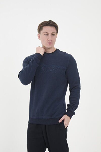 Maccali Hanorac albastru cu model CloudFit Basic pentru bărbați