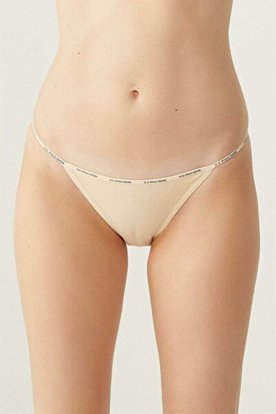 U.S. Polo Assn. Kadın Çok Renkli 5 Li Tanga Slip
