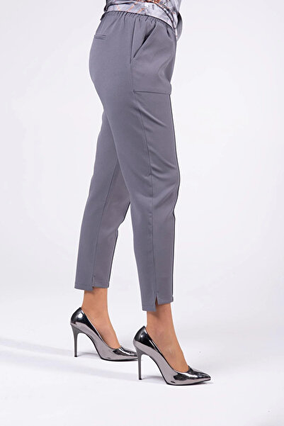 Invee Dark Gray Carrot Pants 6315