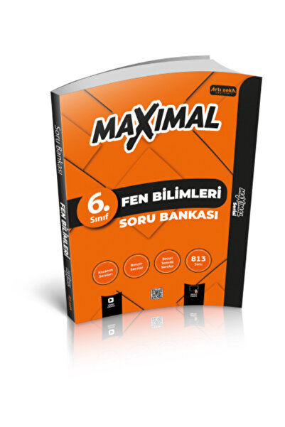 Artı Zeka Yayınları 6. Sınıf Maximal Fen Bilimleri Soru Bankası