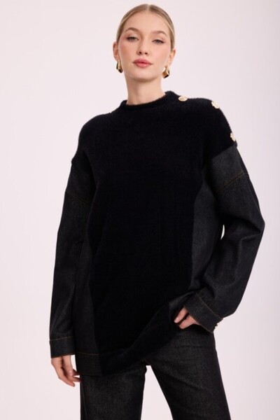 Missemramiss 5015 Kot Garni Angora Tunic