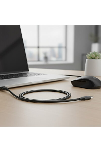 HP DHC-TC101-2M Black Type-C Fast Charge Cable