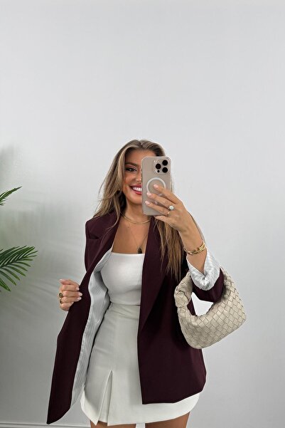 Lady Pixie Kadın Kolu Katlamalı Ceket