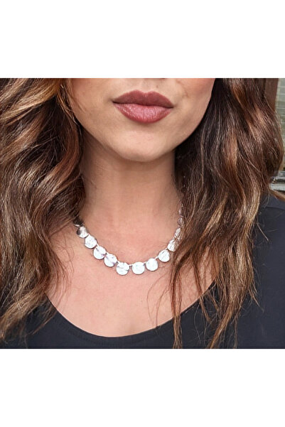 ECEMSEL قلادة مزينة بالترتر