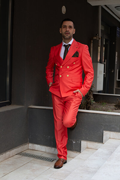 MODALİST Adriano Orange Costume