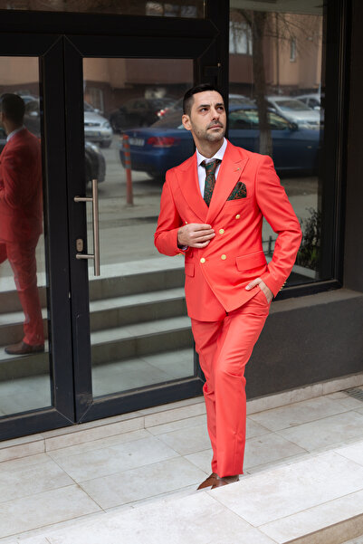 MODALİST Adriano Orange Costume