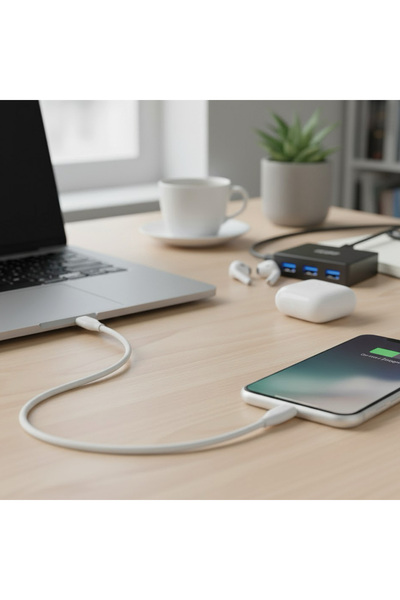 HP DHC-TC100-1M White Lightning Charge Cable