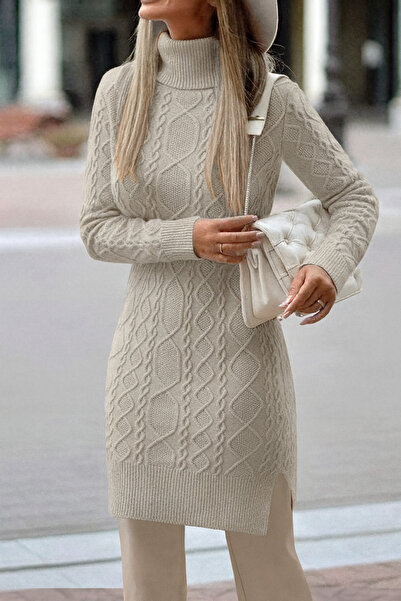 Red Daisy Kadın Balıkçı Yaka Triko Tunik