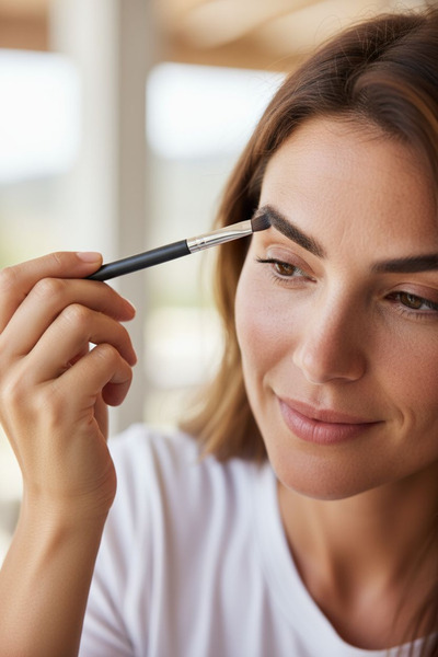 wonderway فرشاة الحواجب / الرموش ذات الوجهين