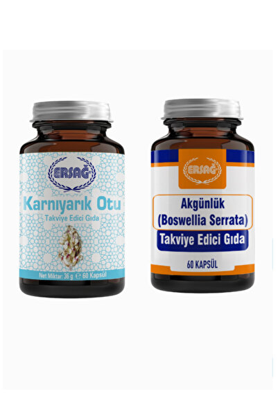 Ersağ ERSAĞ KARNIYARIK OTU + AKGÜNLÜK BOSWELLİA SERRATA İKİLİ ÖZEL SET