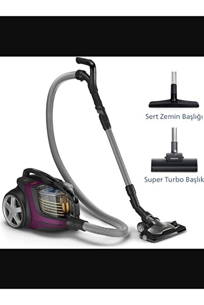 Philips HEPA 13 Alerjik Filtre, ErgoGrip, NanoClean Teknolojili Ultra Emiş Gü...