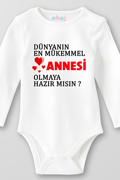 Ahoj قميص أطفال بأكمام طويلة من القطن العضوي 100% هل أنت جاهز لكونك أفضل أم ف...