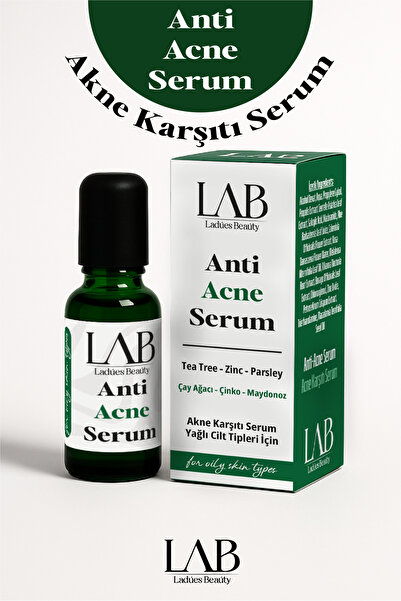 LADUES BEAUTY Lab Çay Ağacı Çinko Maydonoz Etkisi İle Akne Karşıtı Serum